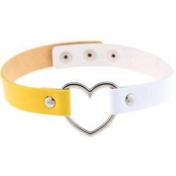 Joy Jewels Ras de cou Herat Duo Jaune-Blanc